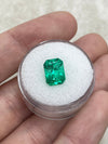 3.18 Carat 10x7.5 Muzo Yellowish Green Stunning Loose Colombian Emerald-Ethically Mined Emerald