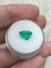 3.18 Carat 10x7.5 Muzo Yellowish Green Stunning Loose Colombian Emerald-Ethically Mined Emerald