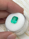 3.09 Carat 10x8 Electric Yellowish Classic Colombian Emerald-Emerald Cut