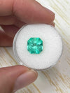3.27 Carat 9.3x8.8 Natural Loose Colombian Emerald-Asscher Cut