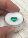 4.33 Carat 10x10 Vibrant Loose Colombian Emerald-Asscher Cut