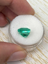 4.53 Carat 10x10 Vibrant Loose Colombian Emerald-Asscher Cut