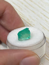 4.53 Carat 10x10 Vibrant Loose Colombian Emerald-Asscher Cut