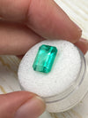 4.63 Carat 11.8mx8.6 Spring Green Natural Loose Colombian Emerald-Classic Emerald Cut