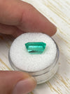 4.63 Carat 11.8mx8.6 Spring Green Natural Loose Colombian Emerald-Classic Emerald Cut