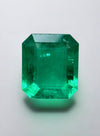 2.01 Carat 9x7.5 Deep Green Natural Loose Colombian Emerald-Emerald Cut