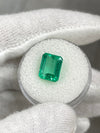 4.43 Carat 11x9 Jyotish Green Natural Loose Colombian Emerald-Emerald Cut
