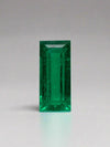1.38 Carat AAA+ Muzo 10x5 Natural Loose Colombian Emerald-Baguette