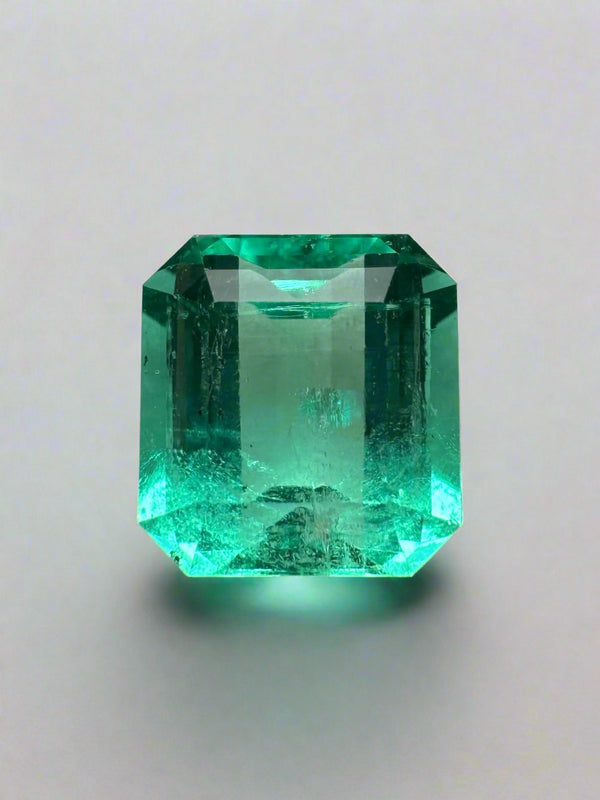 2.36 Carat Gemmy Natural Loose Colombian Emerald-Asscher Cut