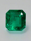 3.06 Carat AAA+ GIA Certified Muzo Green Natural Loose Colombian Emerald Asscher Cut