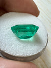 3.61 Carat 10x9 Vivacious Green Natural Loose Colombian Emerald-Emerald Cut