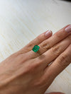 4.53 Carat 11x8 Vivid Muzo Green Natural Loose Colombian Emerald-Emerald Cut