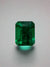 0.85 Carat 5.8x4.7 AAA+ Fine Loose Colombian Emerald-Emerald Cut