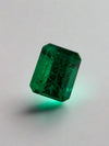 0.85 Carat 5.8x4.7 AAA+ Fine Loose Colombian Emerald-Emerald Cut