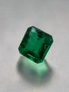 0.90 Carat 5.8x5.4 AAA+ Fine Loose Colombian Emerald-Asscher Cut