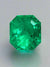 7.37 Carat Muzo Intense Green Natural Loose Colombian Emerald-Asscher Cut