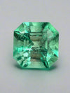 Large 10.49 Carat 13x13 Gemmy/Vibrant Natural Loose Colombian Emerald-Classic Asscher Cut