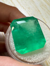Large 22.54 Carat HUGE 19x16.5 Classic Natural Loose Colombian Emerald- Emerald Cut