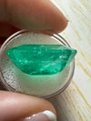 Large 22.54 Carat HUGE 19x16.5 Classic Natural Loose Colombian Emerald- Emerald Cut