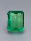 3.22ct Muzo Colombian Emerald Crystal Clear Yellowish Green Spready Cut 10.4x8.4mm Earth Mined Loose Gemstone