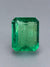 3.22ct Muzo Colombian Emerald Crystal Clear Yellowish Green Spready Cut 10.4x8.4mm Earth Mined Loose Gemstone