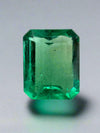 3.30ct Muzo Colombian Emerald Crystal Clear Yellowish Green Spready Cut 10.4x8.4mm Earth Mined Loose Gemstone