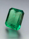 3.30ct Muzo Colombian Emerald Crystal Clear Yellowish Green Spready Cut 10.4x8.4mm Earth Mined Loose Gemstone