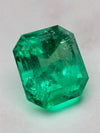 4.82 Carat 11x9 Gemmy Rich Green Natural Loose Colombian Emerald-Emerald Cut