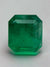 5.94 Carat 12x11 Deep Green Natural Loose Colombian Emerald- Emerald Cut