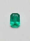 1.31 Carat 8x6 Fine Loose Colombian Emerald-Emerald Cut
