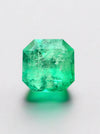 1.70 Carat Asscher Cut Natural Unset Colombian Emerald-Square Cut