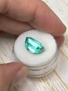 7.62 Carat 13x10 Clear Loose Colombian Emerald- Emerald Cut