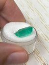 8.20 Carat 14x11.4 Medium Green Emerald Cut Loose Colombian Emerald-Emerald Cut
