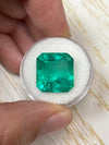 Large 15.28 Carat GIA Certificate 15.5x14.5 Loose Colombian Emerald- Emerald Cut