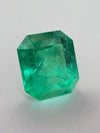 6.99 Carat 12x11 Spring Green Natural Loose Colombian Emerald-Emerald Cut