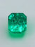 1.96 Carat 7.6x6.7 Vivid GLOWING Green Natural Loose Colombian Emerald-Emerald Cut