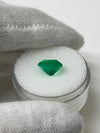 2.90 Carat Vivid Green Natural Loose Colombian Emerald- Emerald Cut