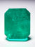 Large 12.31 Carat 15.5 x13 Bluish Green Natural Loose Colombian Emerald- Emerald Cut
