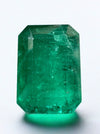 Large 12.89 Carat 15.5x11 Kelly Green Natural Loose Zambian- Emerald Cut