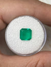 1.97 Carat Spready 8.5x8.5 Muzo Green Natural Loose Colombian Emerald- Asscher Cut