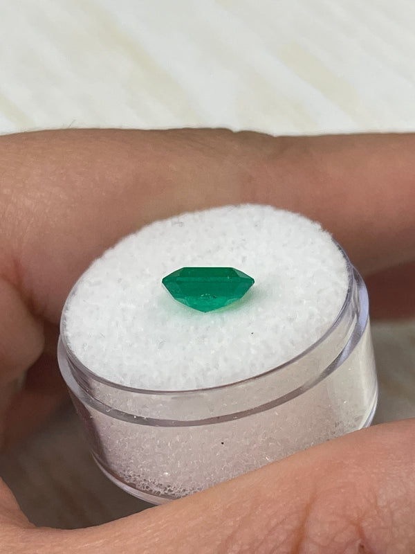 1.97 Carat Spready 8.5x8.5 Muzo Green Natural Loose Colombian Emerald- Asscher Cut