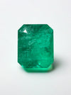 2.52 Carat Intense Green Natural Loose Colombian Emerald- Emerald Cut