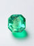 2.76 Carat Vivacious Natural Loose Colombian Emerald-Asscher Cut with Clipped Corners