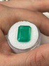 Large 10.03 Carat 15.5x12 Fine Natural Loose Colombian Emerald- Emerald Cut