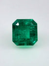 2.88 Carat GIA certified Vivid Muzo Green Natural Loose Colombian Emerald-Asscher Cut