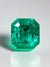 2.98 Carat GLOWING Vivid Green Natural Loose Colombian Emerald- Asscher Cut