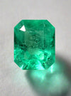 3.09 Carat 10x8 Electric Yellowish Classic Colombian Emerald-Emerald Cut
