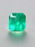 3.22 Carat Moody Bluish Green Natural Loose Colombian Emerald- Emerald Cut