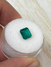1.25 Carat 7.5x6.5 AAA+ Muzo Green Loose Colombian Emeralds-Emerald Cut