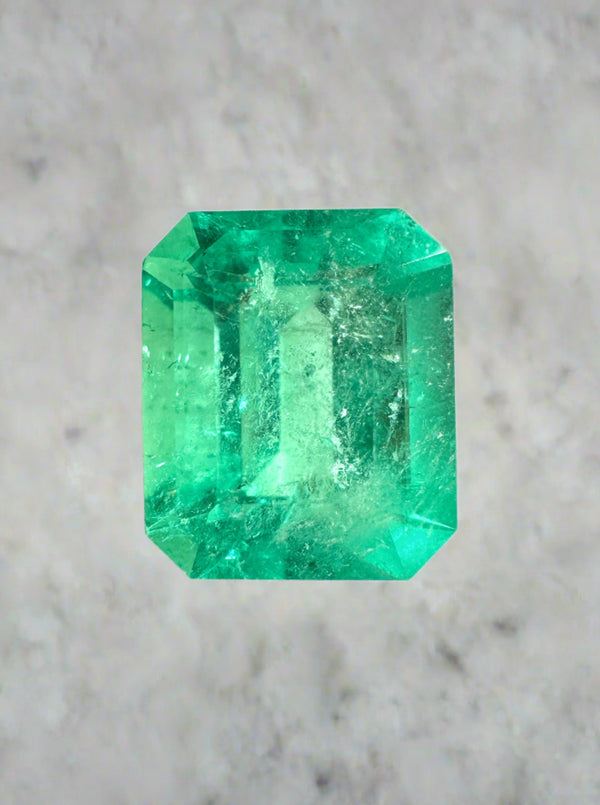 3.49 Carat 10x8.5 Classic Colombian Emerald-Emerald Cut